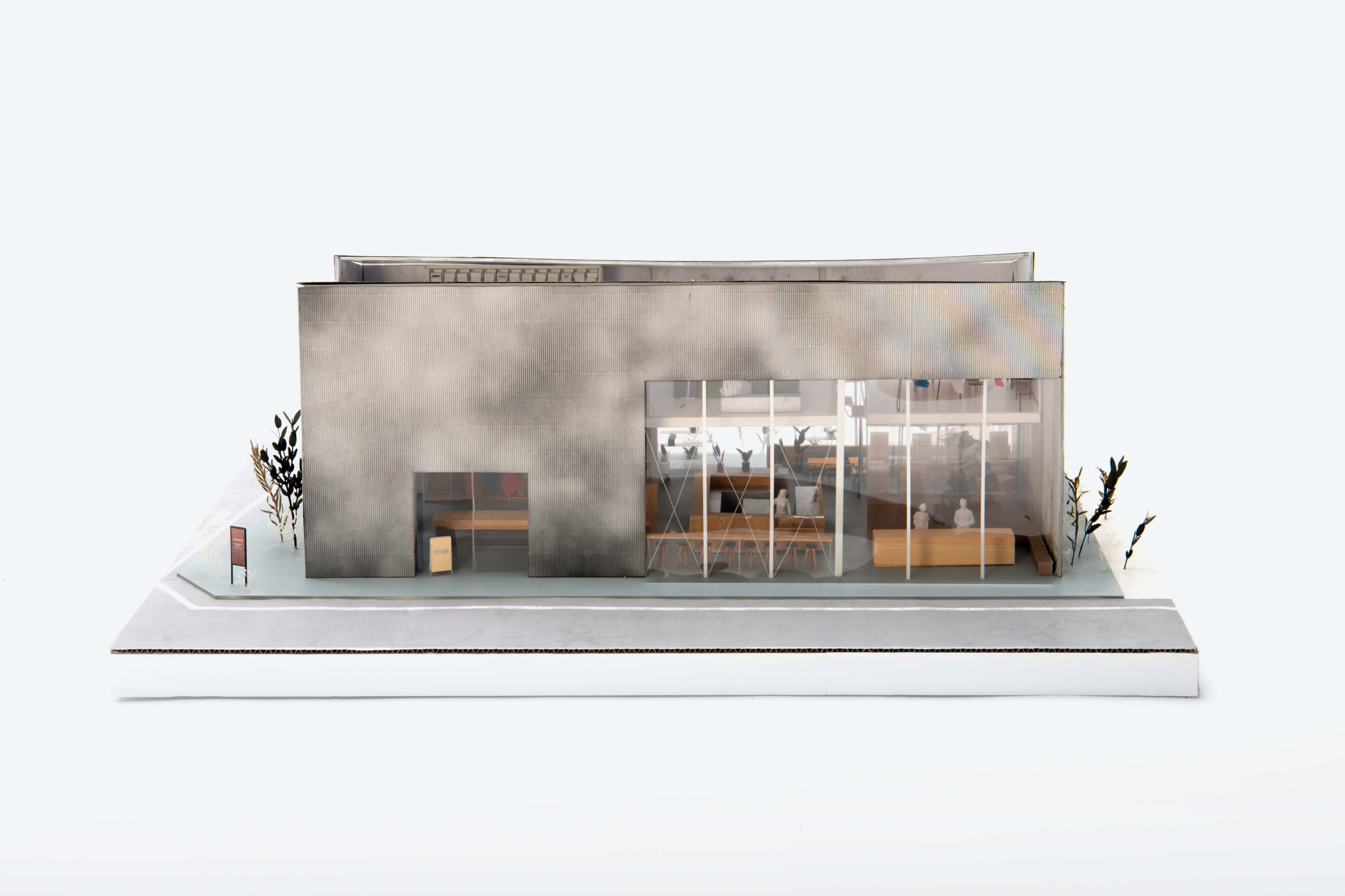 DECO｜1年次｜Element 5｜商空間「カウンターのある小さな飲食店舗」